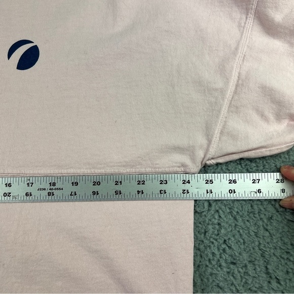 Spirit Jersey "Fight Like A Mom" Long Sleeve Light Pink Sweater Size L - Picture 7 of 9